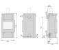 Preview: Kaminofen Skantherm Ator 2.0 Naturstein