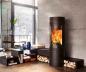 Preview: Kaminofen Skantherm Elements Rund mit 2 Zusatzmodulen