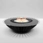 Preview: Glammfire Cosmo gas fire pit with glass