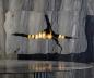Preview: Glammfire bioethanol wall mounted fireplace Apollo IV