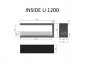 Preview: InFire INSIDE 1200 U Wall Fireplace