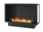 Preview: Ethanol built-in fireplace Infire Basic Inside 1200 Etronic
