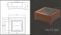 Preview: Infire Feuerstelle Corten Square 700
