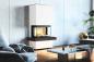 Preview: neocube P24 von cb-tec in Arctic White und nero Zimbabwe