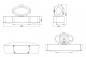 Preview: Wanders Kaminofen Mata Bench Curved