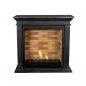 Preview: Ethanol fireplace Xaralyn Cadiz Stone Anthracite with decor