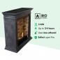 Preview: Ethanol fireplace Xaralyn Cadiz Stone Anthracite with decor