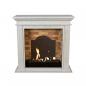 Preview: Ethanol fireplace Xaralyn Cadiz Stone White with medaillon