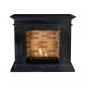 Preview: Ethanol fireplace Xaralyn Kos Stone Anthracite with stone decor