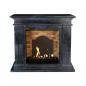 Preview: Ethanol fireplace Xaralyn Kos Stone Anthracite with Medaillon