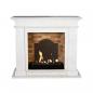 Preview: Ethanol fireplace Xaralyn Kos Stone white with Medaillon