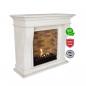 Preview: Ethanol fireplace Xaralyn Kreta Stone white polished