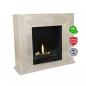 Preview: Ethanol fireplace Xaralyn Nero Stone White Classic