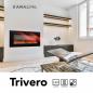 Preview: Electric built-in fireplace Xaralyn Trivero 130 FH