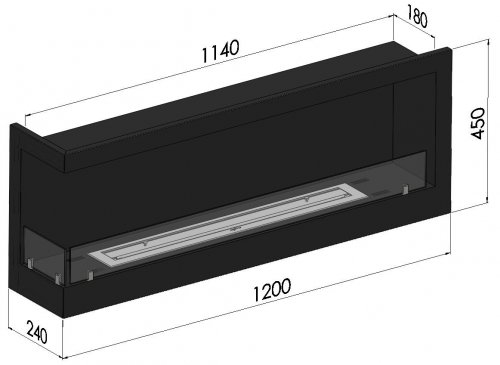Simplefire Corner 1200 L