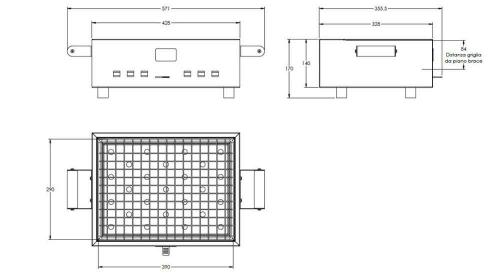 Clementi Holzkohlegrill Tokyo