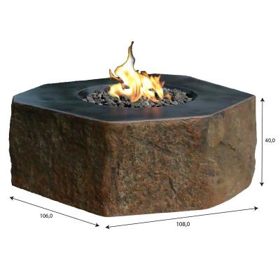 Elementi gas fire pit Dukono