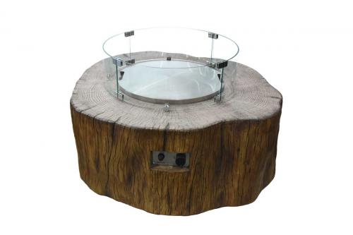 Elementi gas fire pit Manchaster grey
