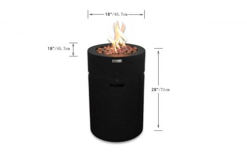 Modeno Gas-Feuerstelle Merapi