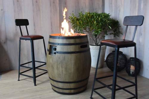 Elementi gas fire pit Porvoo