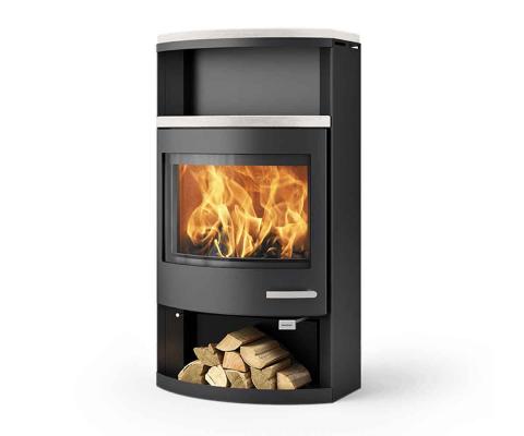 Preview: stove Skantherm Ator Panorama Steel