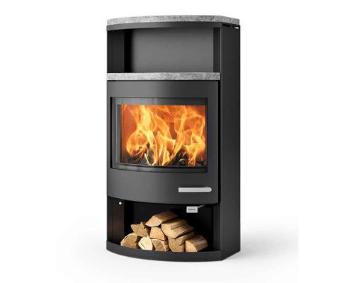 Preview: stove Skantherm Ator Panorama Steel