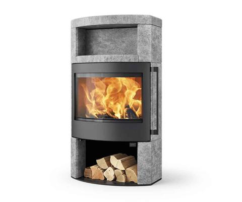 Kaminofen Skantherm Ator-Plus Panorama 2.0 Speckstein