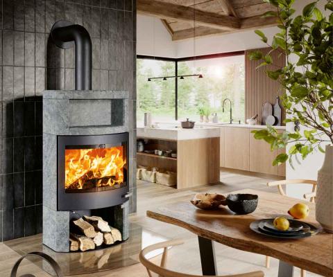 Preview: Kaminofen Skantherm Ator+ 2.0 Speckstein
