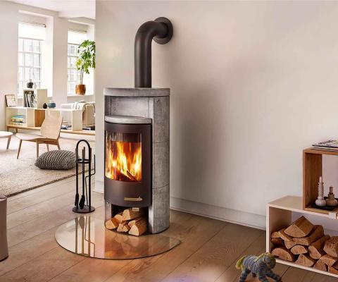 Preview: Kaminofen Skantherm Beo Speckstein