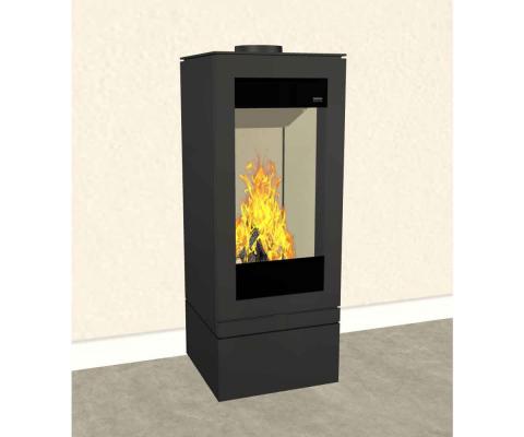 Kaminofen Skantherm Elements 400 Front
