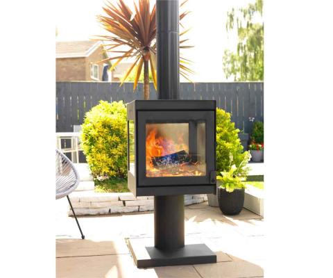 Preview: Trimline Fires Patio Fireplace Firebloom Fresco