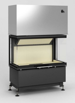 Hajduk Kaminbausatz PURE EXTRA mit Volcano 3 BTh