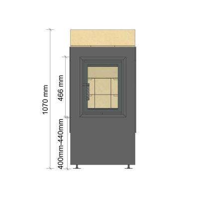 Preview: Brula Komplett-Feuerraum Typ D Plus tief