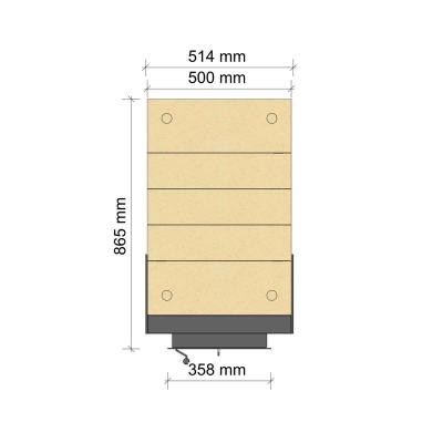 Preview: Brula Komplett-Feuerraum Typ D Plus tief