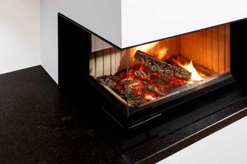 Brunner fireplace BKH 5.0 Eck 42-66-42 STL green
