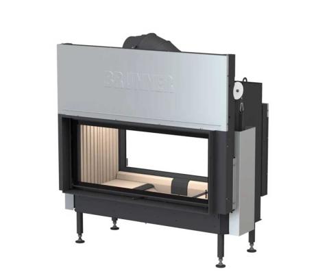 Brunner Kamineinsatz BKH 5.0 Tunnel 42-98 ST green