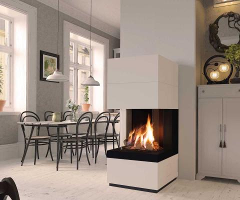 Gaskamin Camina-Schmid Bausatz S12-G-kurz Designbeton