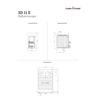 Preview: Heizeinsatz Camina-Schmid SD 11 E
