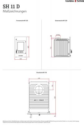 Preview: Heizeinsatz Camina-Schmid SH 11 D
