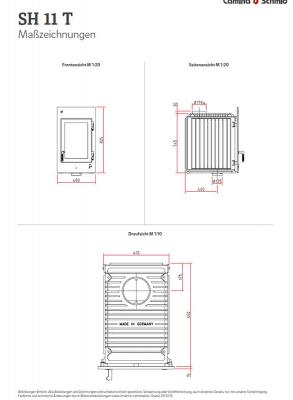 Preview: Heizeinsatz Camina-Schmid SH 11 T