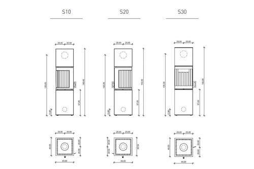 Preview: neocube S20 Black & White von cb-tec