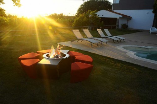 Glammfire Fire Pit Circus Wood