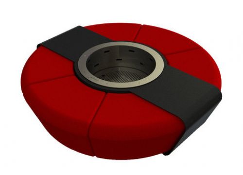 Glammfire Fire Pit Circus Wood