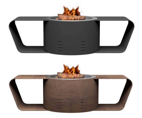 Glammfire Fire Pit Circus Wood