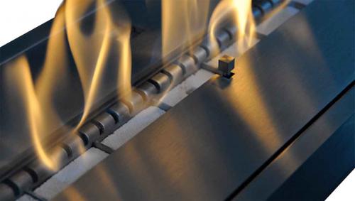 Preview: Glammfire Bioethanol Einbaubrenner Burner 3 mit Keramik