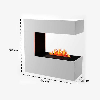 Glow Fire Elektrokamin Schiller Wall