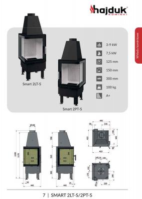 Preview: Kamineinsatz Hajduk Smart 2PT-S