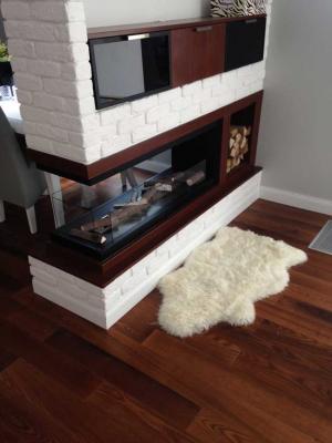 InFire INSIDE U 1000 V2 Wall Fireplace