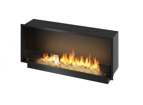 Bioethanol-Einbaukamin Inside Black Slim 1200 von Infire