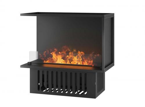 Elektro-Einbaukamin Invapo Corner 800 von Infire